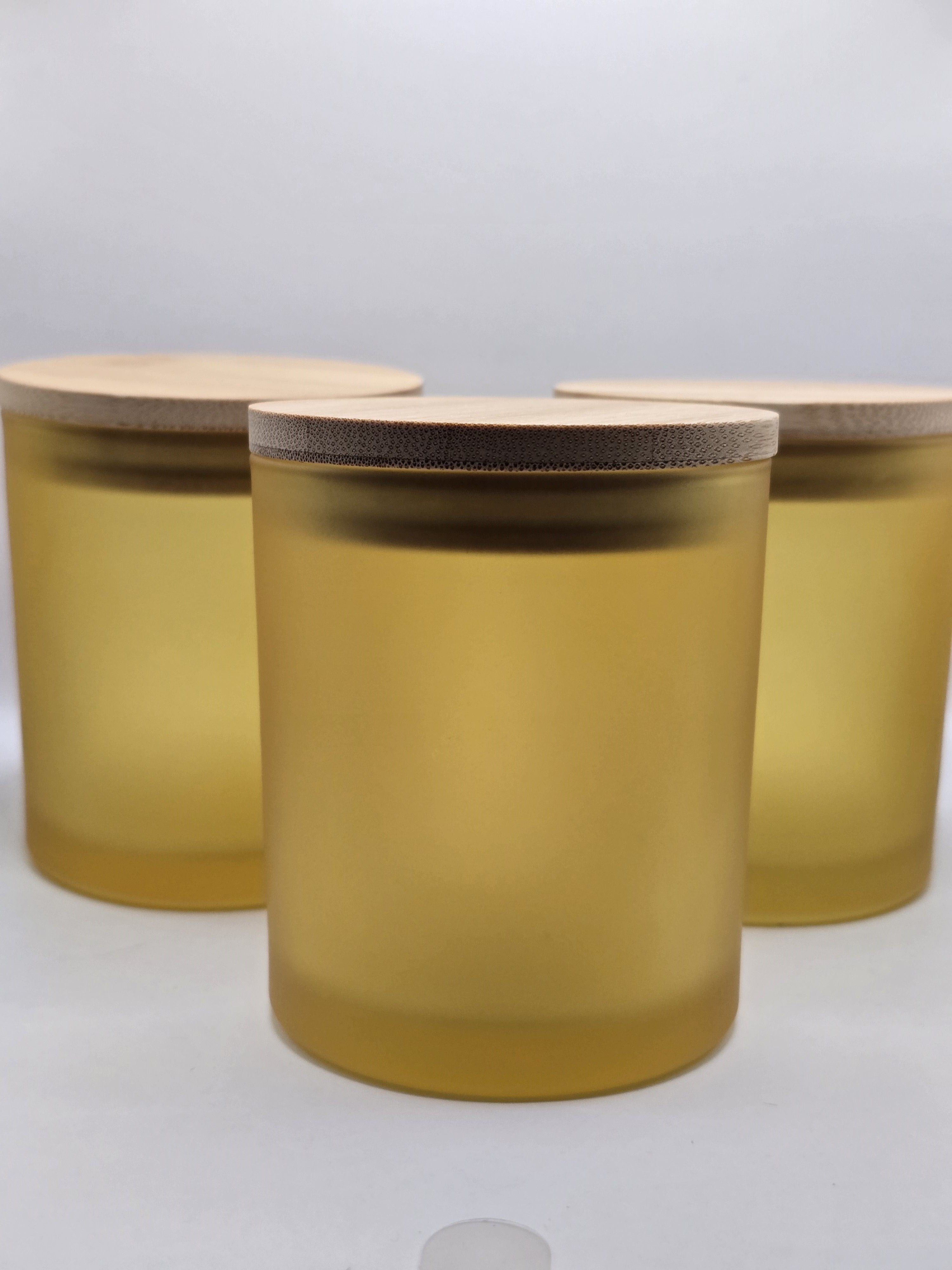 Natural soy candle 10 oz in glass container - clean burn
