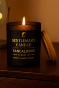 Sandalwood Candle – Warm & Sophisticated Men's Scent | Candles Made By Paula