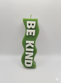 💚 Green Be Kind Candle – Calming Inspirational Candle