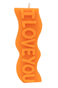 Orange I Love You candle - energizing citrus romantic gift candle"