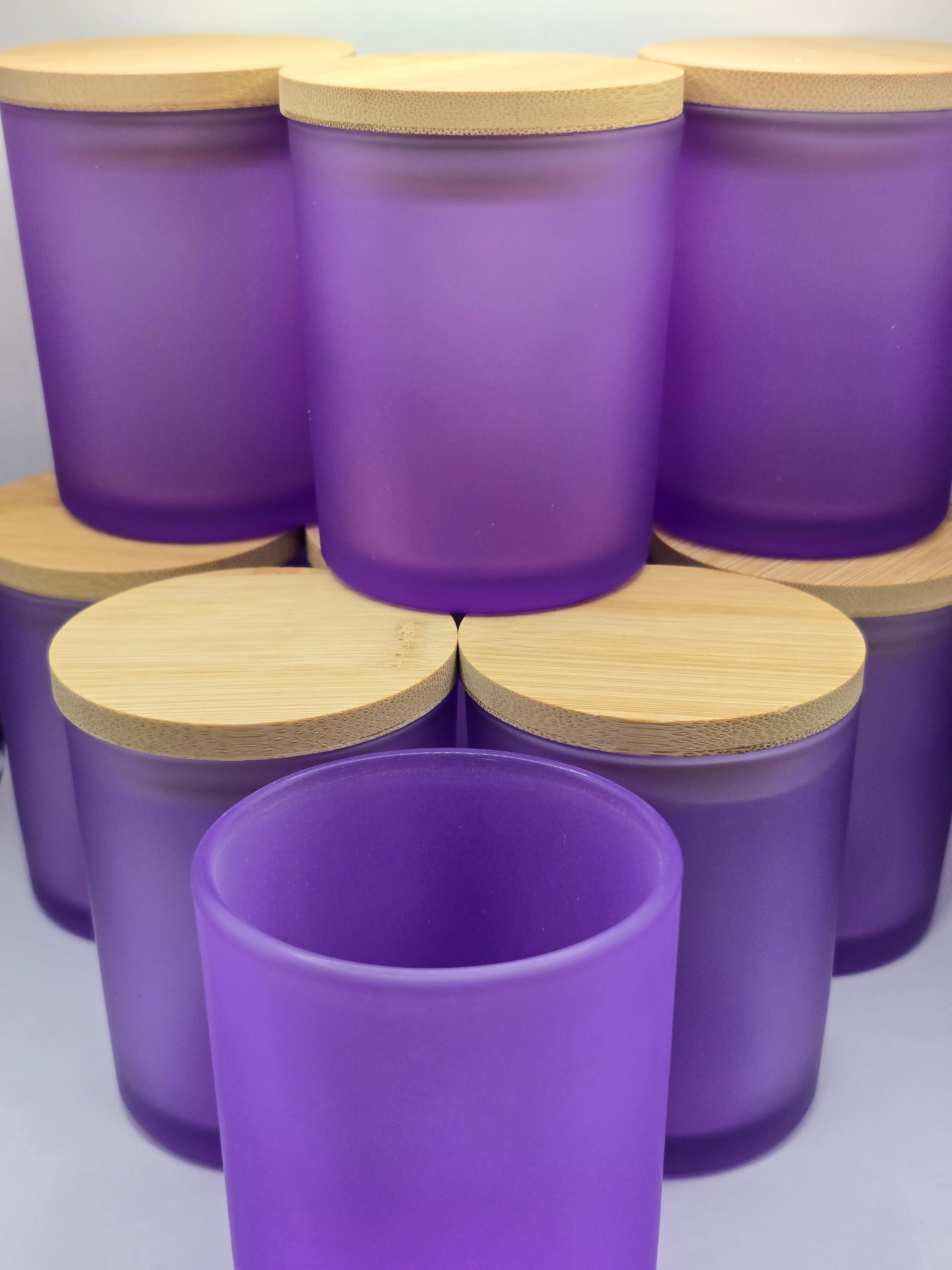 Natural soy candle 7 oz in glass container - clean burn
